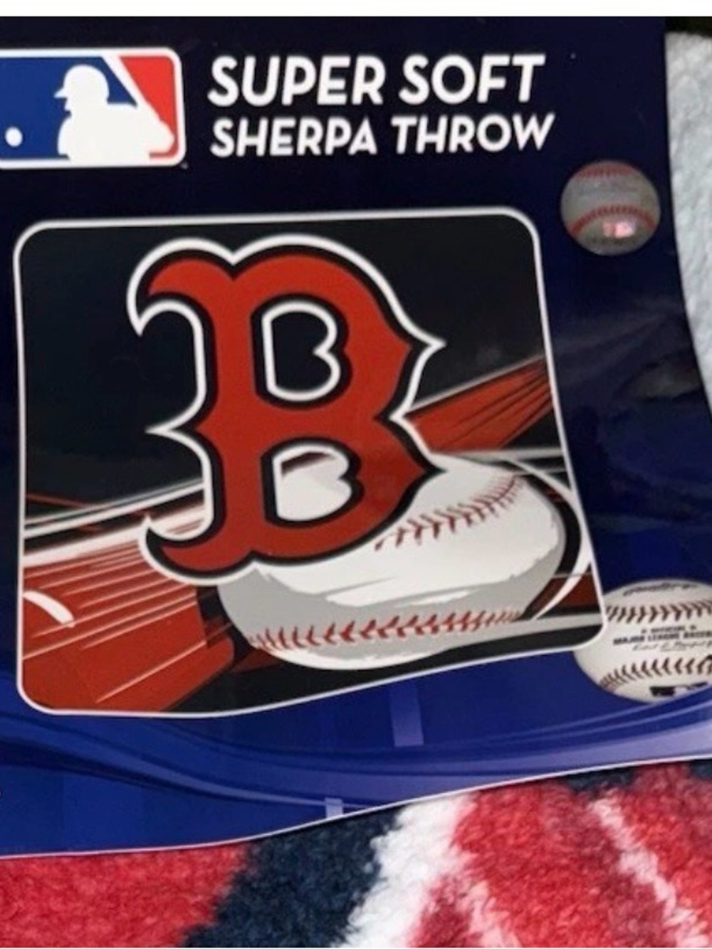 New Boston Red Sox MLB  50"x 60" Fleece Throw Blanket